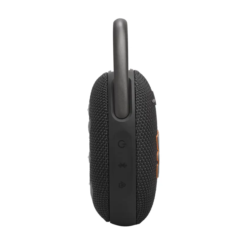 BOCINA PORTÁTIL JBL CLIP5 COLOR NEGRO RESISTENTE AL AGUA Y POLVO